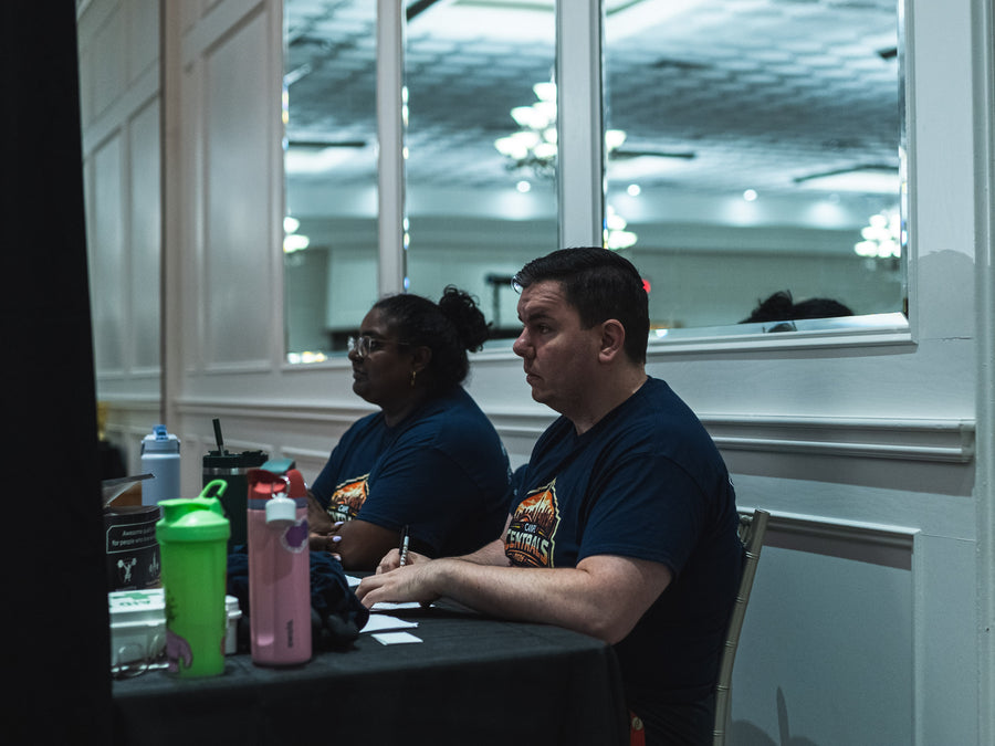Volunteers and staff at CanPL Centrals 2026