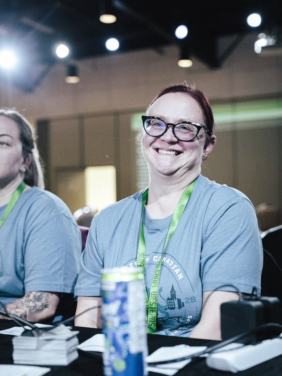 Volunteers and staff at CanPL Westerns 2026